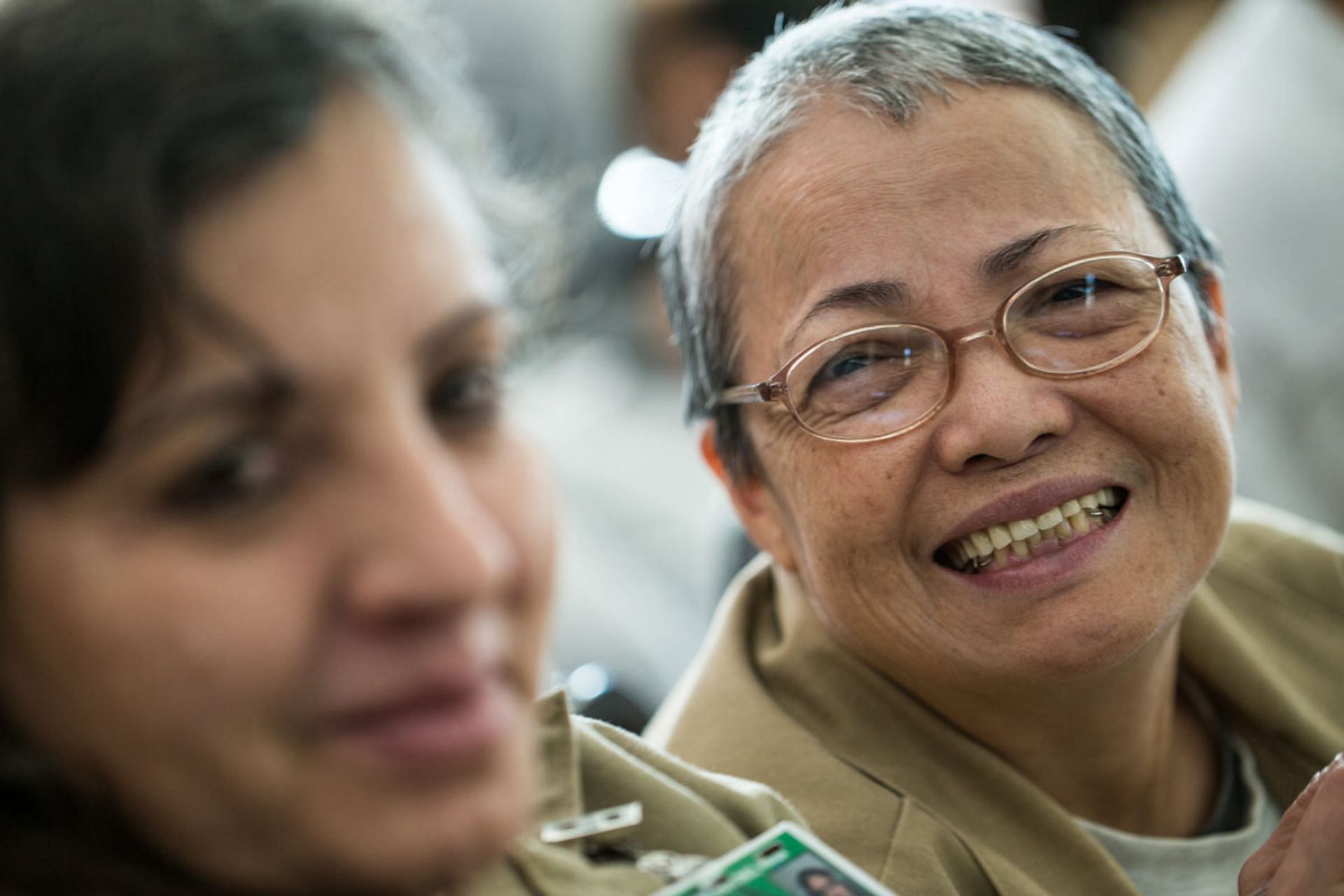 A recent picture of convicted murderer Rosalina Edmondson (Image via Sustainability in Prisons Project)